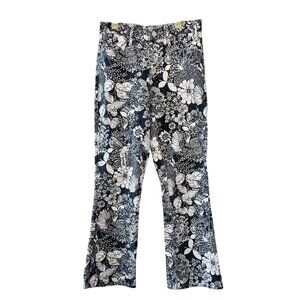 MOTHER The Hustler Ankle Jeans Women's 26 French Fairy Tale Black & White Pants